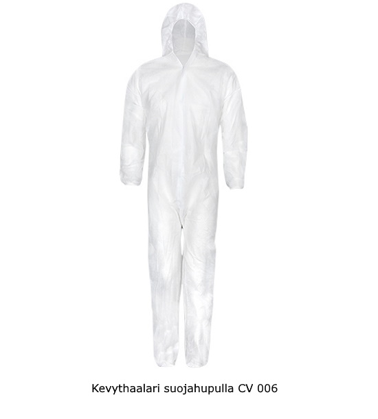 Kevythaalari suojahupulla